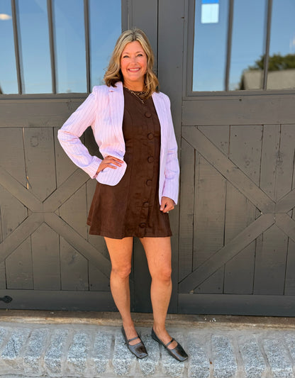 Miranda Suede Dress
