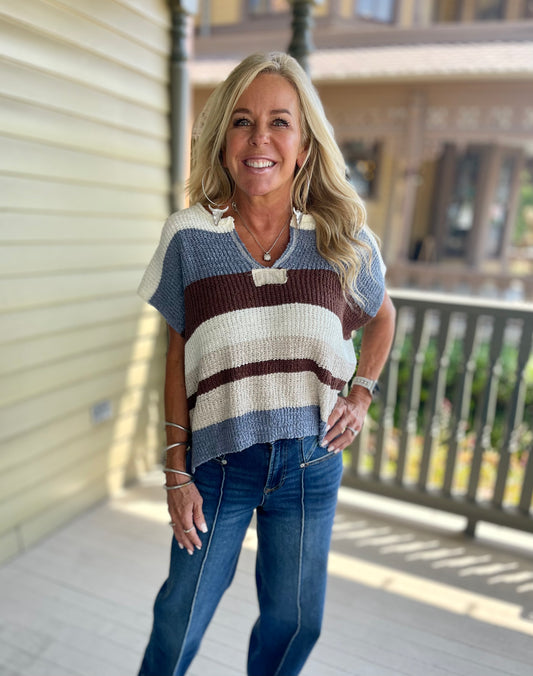 Frosted Mocha Sweater
