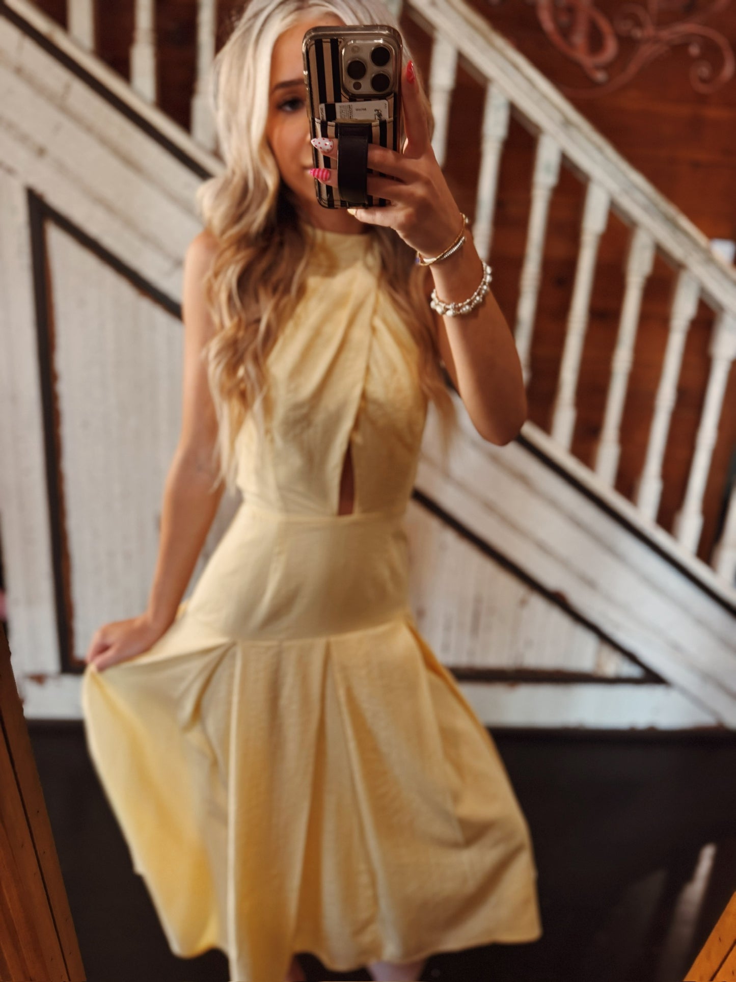 Haley Halter Dress