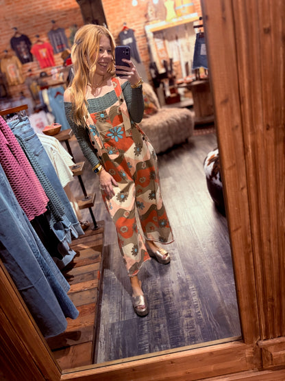 Favorite Printed Overalls