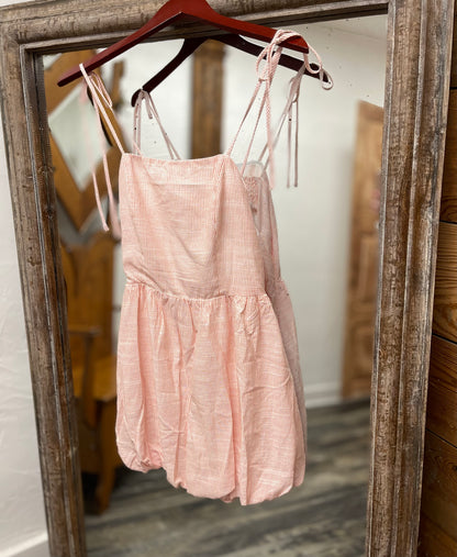 Pin Stripey Bubble Dress