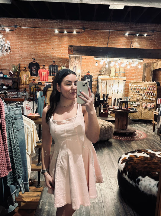 Bubblegum Mini Dress