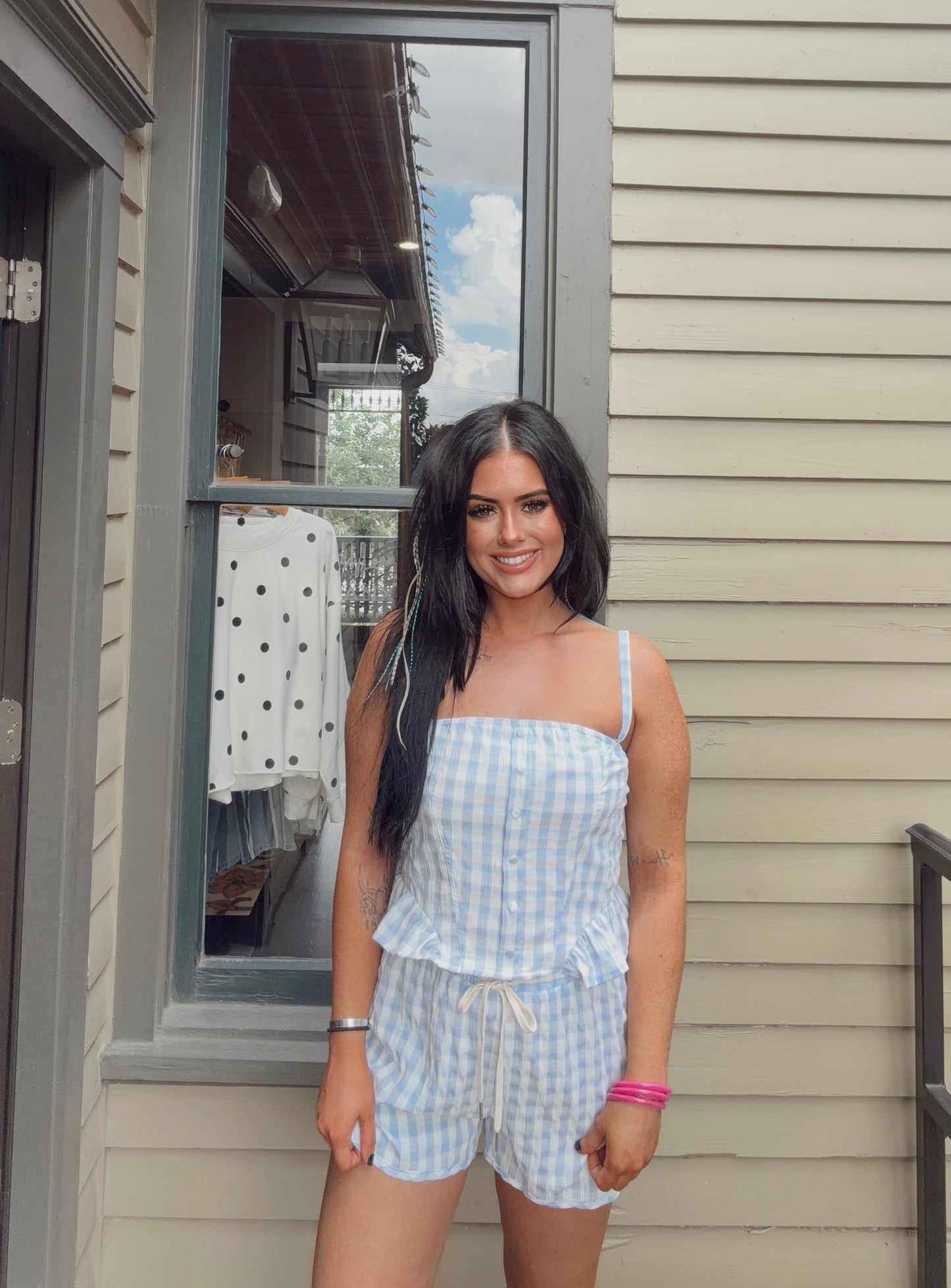 Starlet Gingham Set
