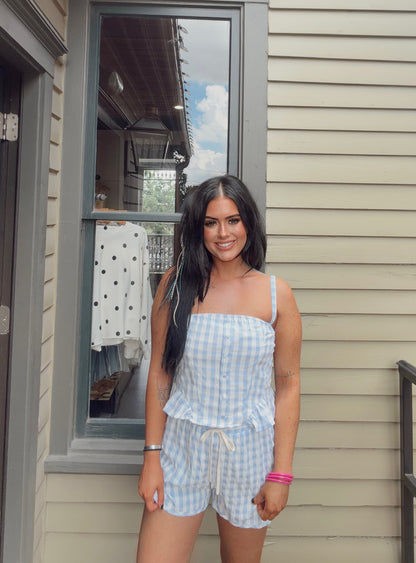 Starlet Gingham Set