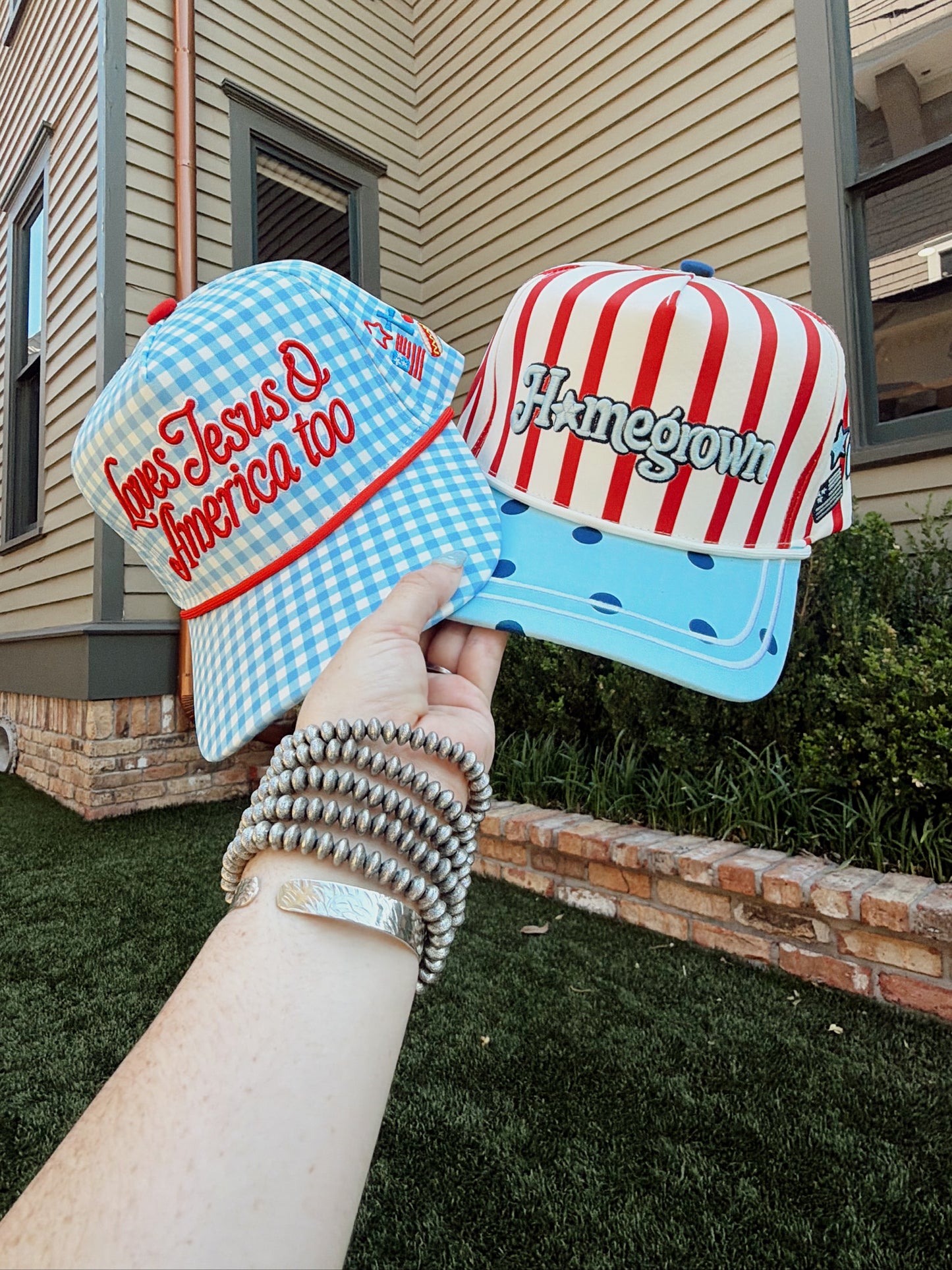 Loves Jesus & America Too Hat