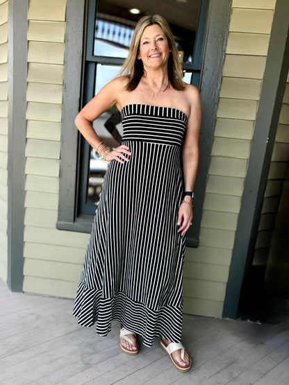 Mix Stripe Maxi