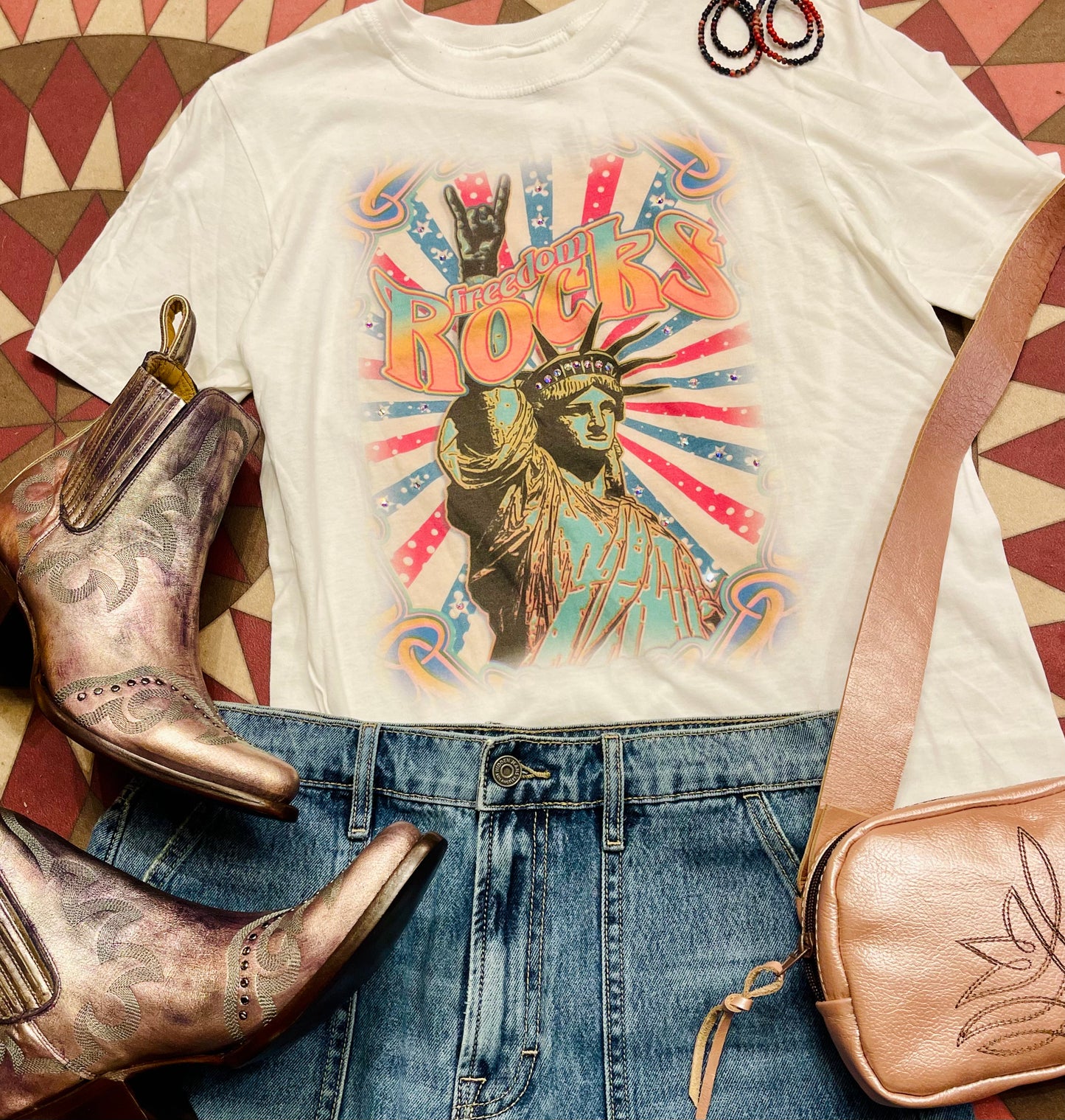 Freedom Rocks Graphic Tee