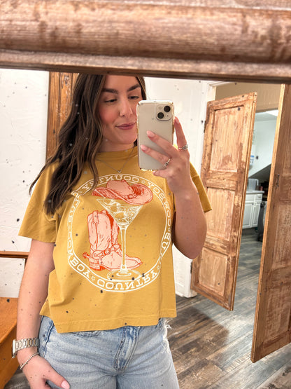 Cowboy Cocktail Club Tee
