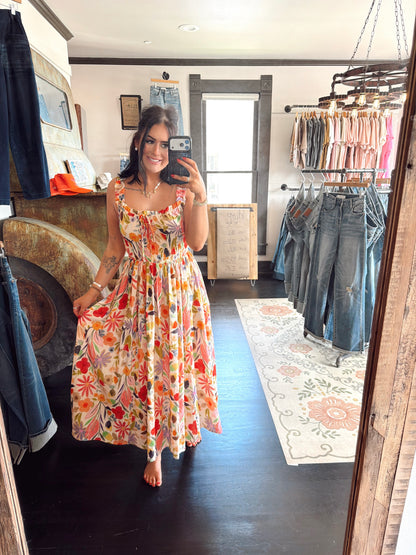Garden Floral Maxi