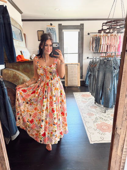 Garden Floral Maxi