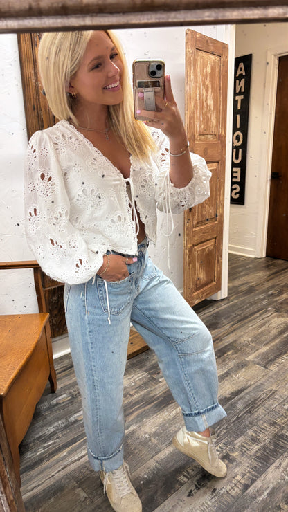 Sammie Barrel Jean