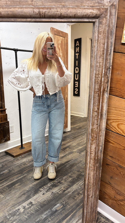 Sammie Barrel Jean