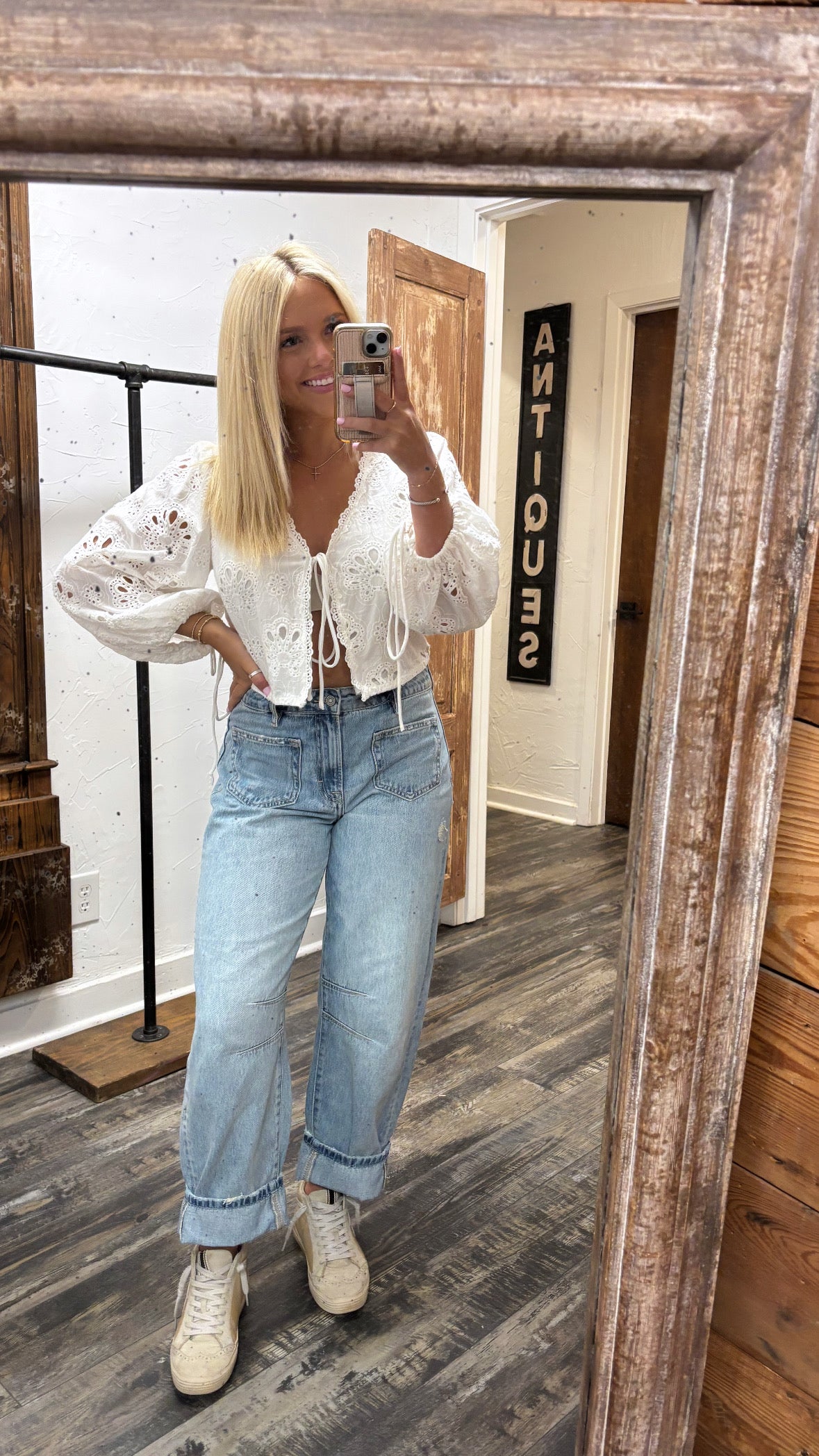 Sammie Barrel Jean