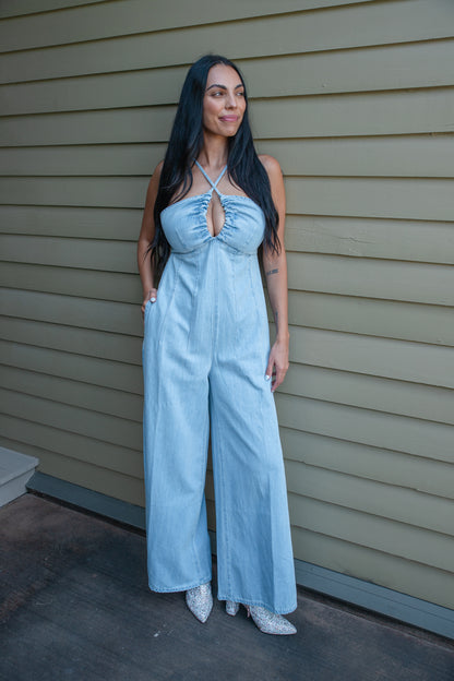 Baby's Blue Jumpsuit