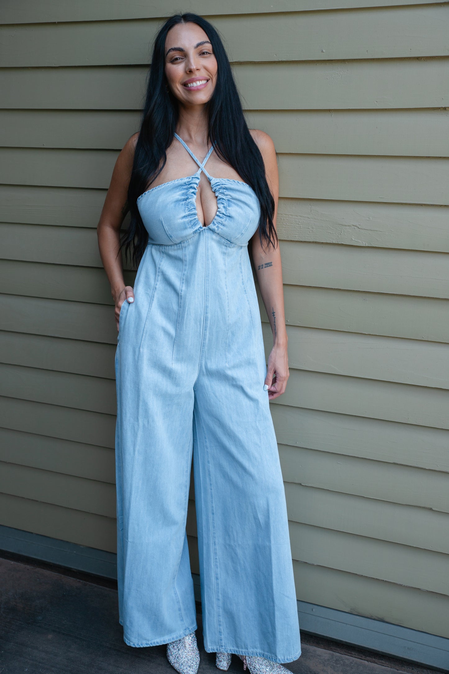 Baby's Blue Jumpsuit