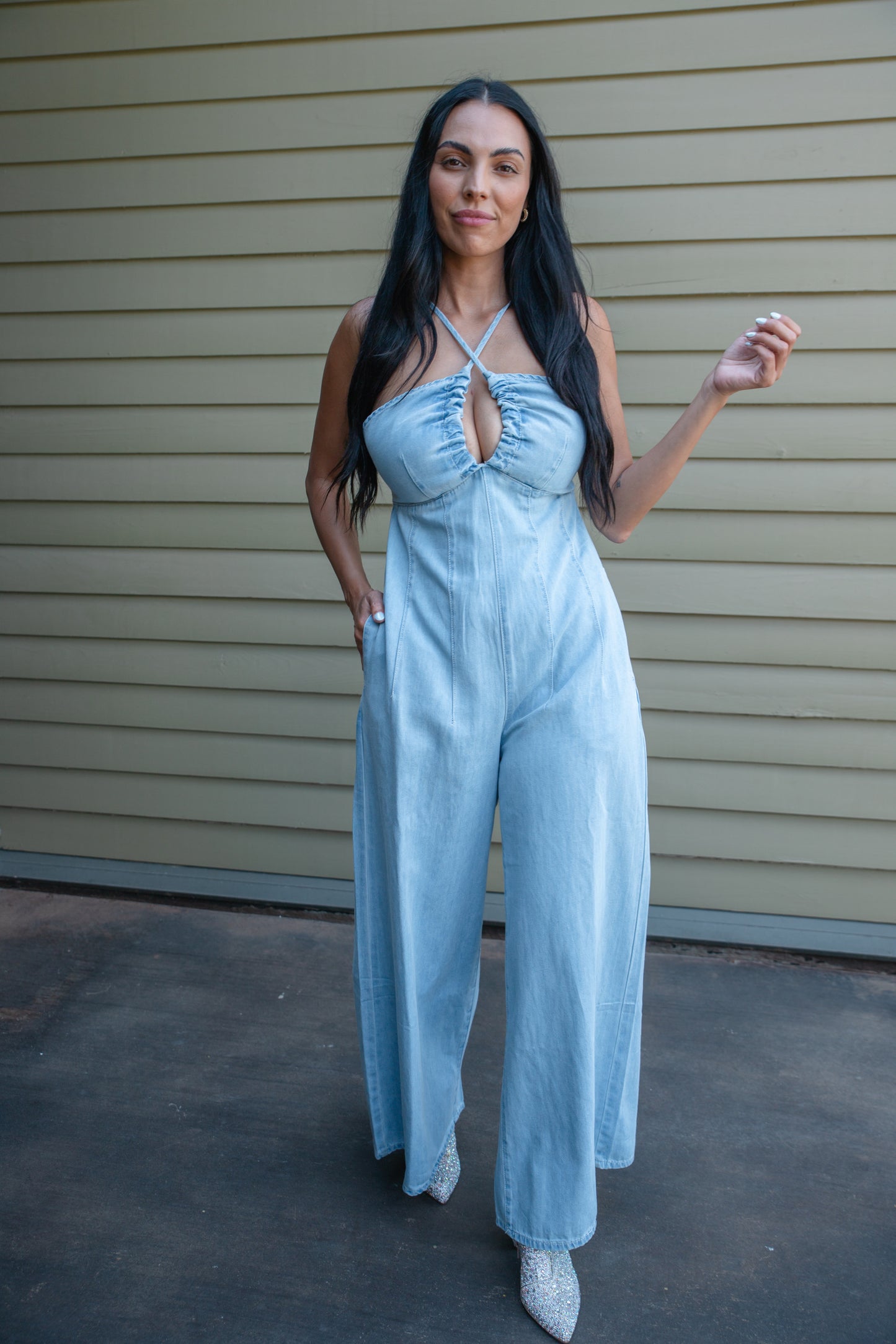 Baby's Blue Jumpsuit