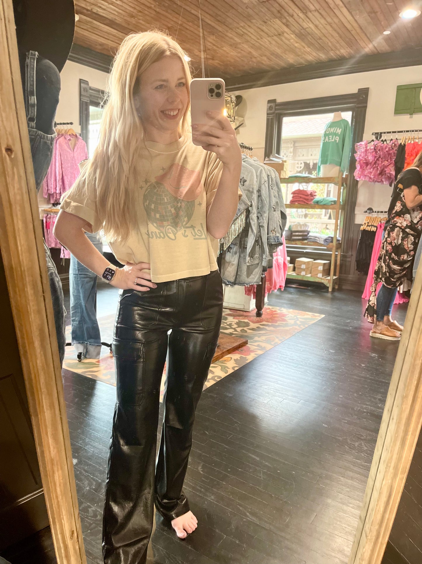 Girl’s Night Out Leather Pants
