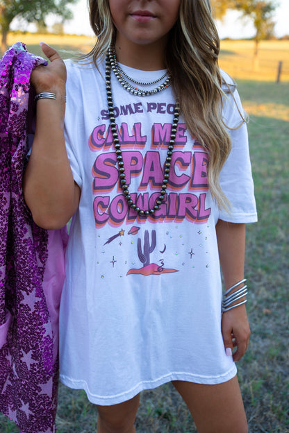 Space Cowgirl Bling Tee