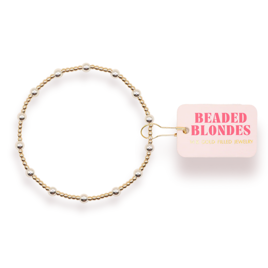 June Gold w/ Silver Bracelet