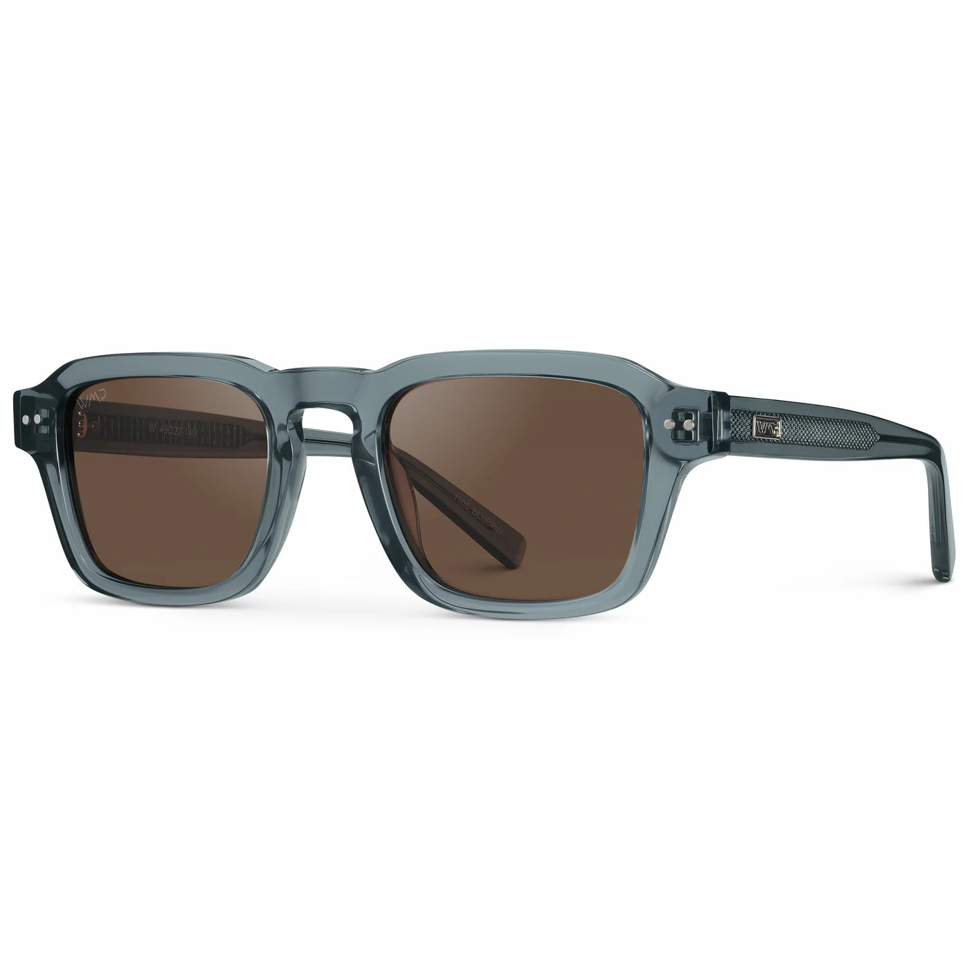 Francis Tortoise Blue Lens Sunglasses