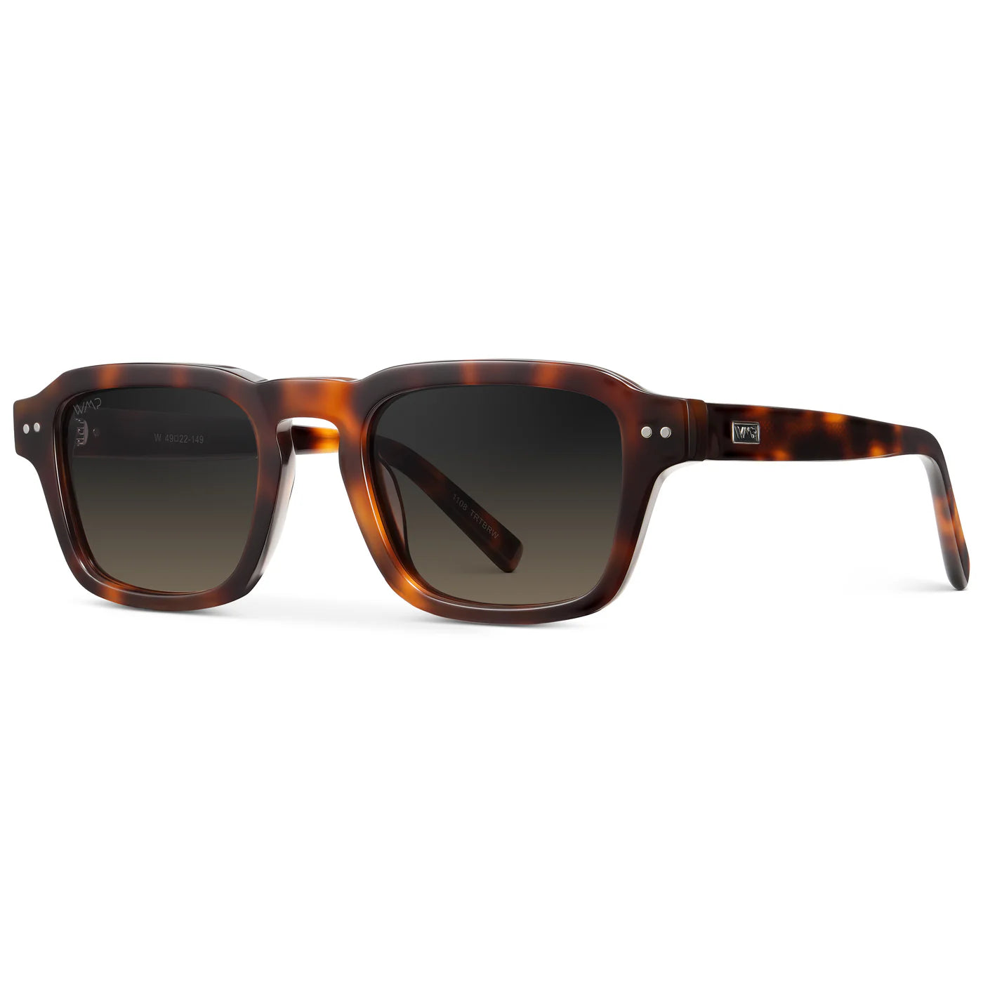 Morris Tortoise Grey Brown Sunglasses