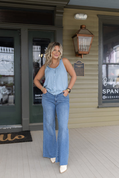 Fiona Norway Wide Leg Jean