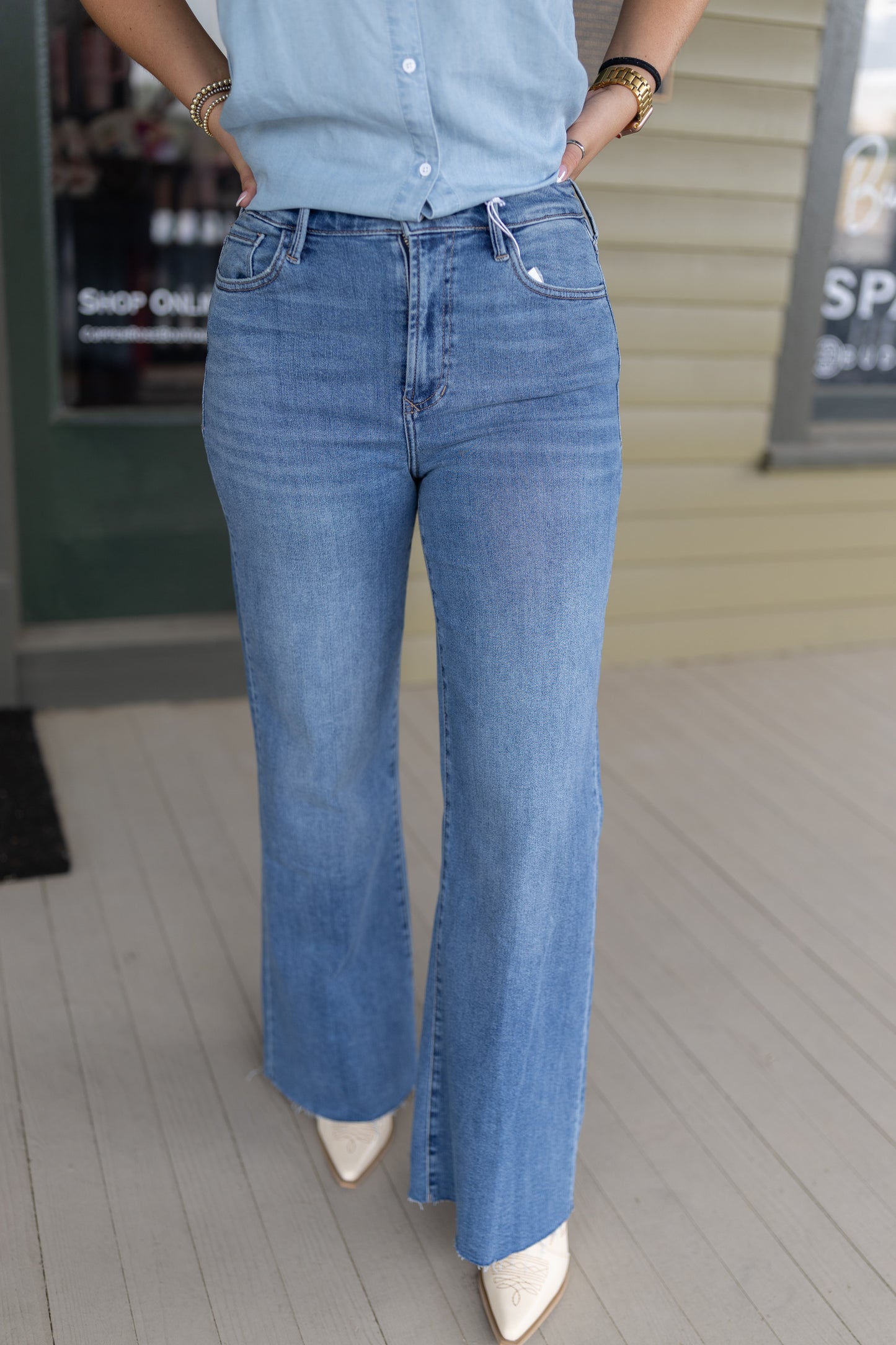 Fiona Norway Wide Leg Jean