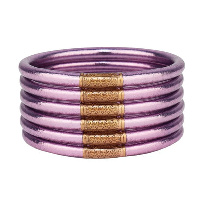 Lila BuDhaGirl All Weather Bangles, Set of 6