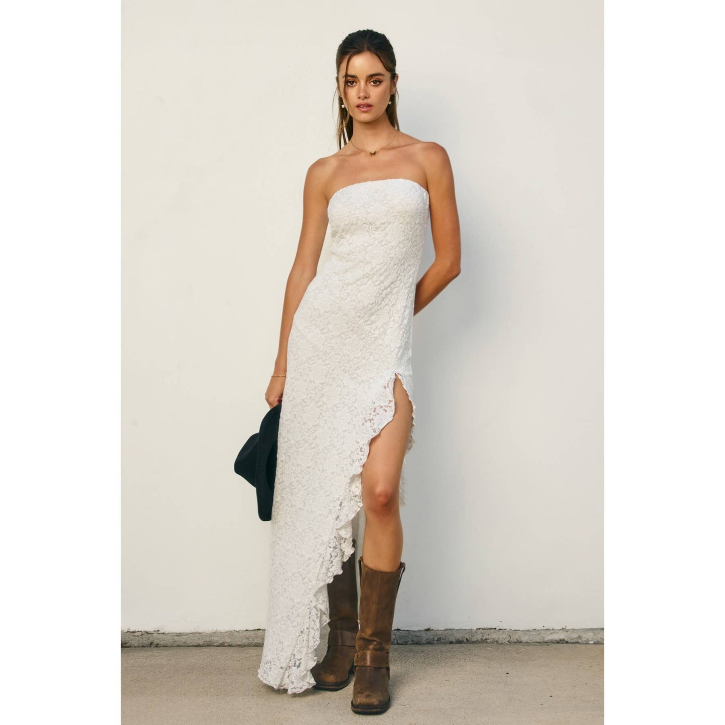 Whisper Ruffled Maxi Dress