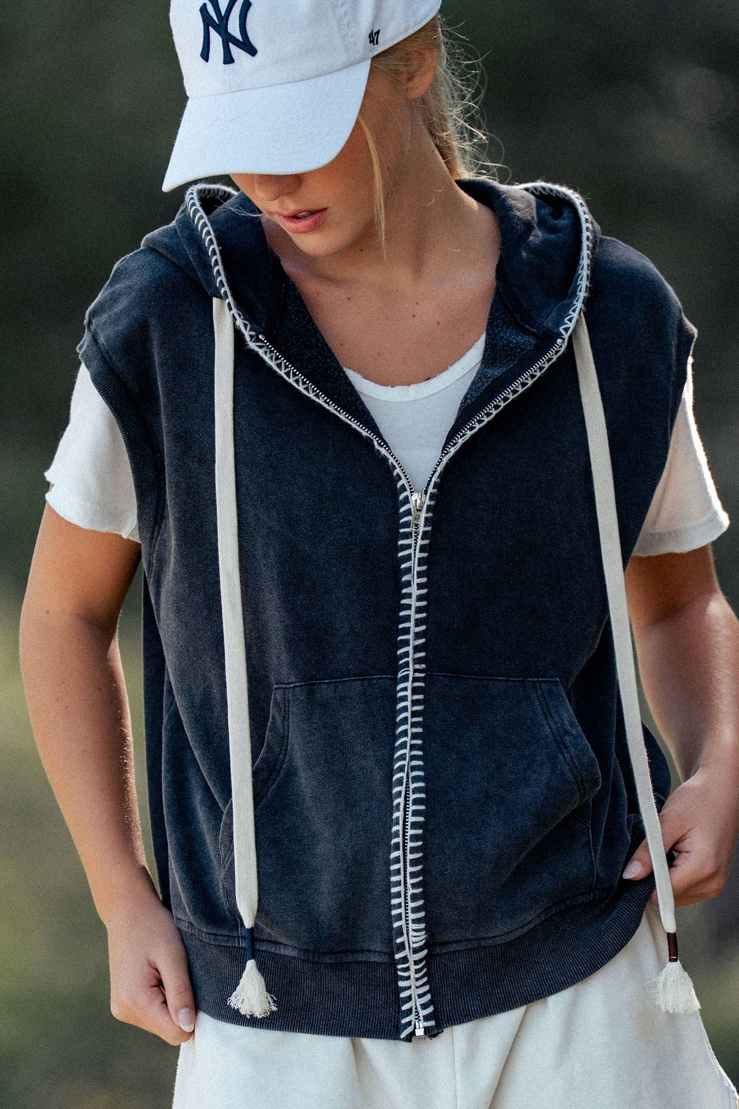 Sleeveless Hoodie