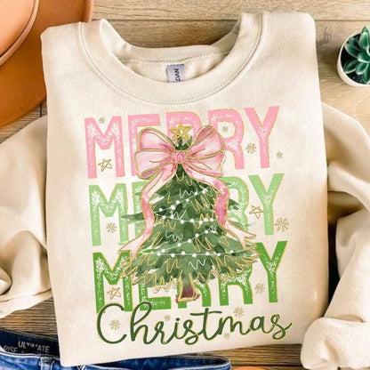 Glitter Christmas Tree Tee