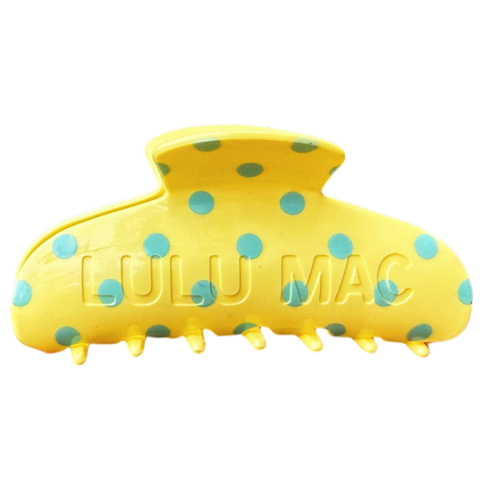 LULU Hair Clip - Butter Dot