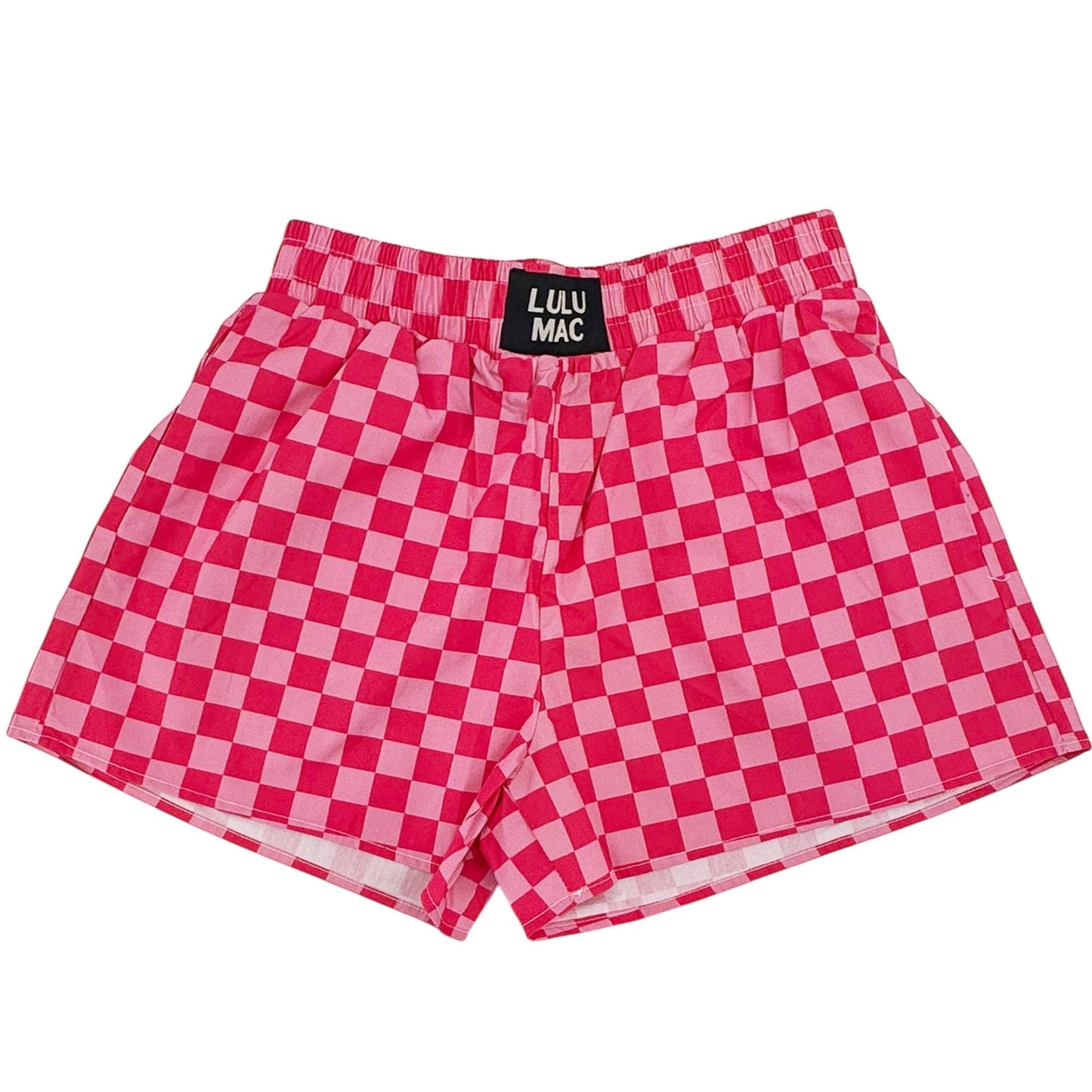 Fave Boxer Short - Pink Check