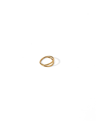 Huggie Earrings - Nylah Gold 10mm