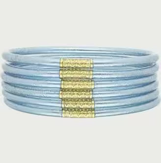 Celeste BuDhaGirl All Weather Bangle Set (Set of 6)