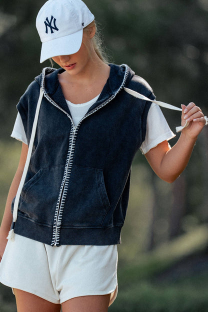 Sleeveless Hoodie
