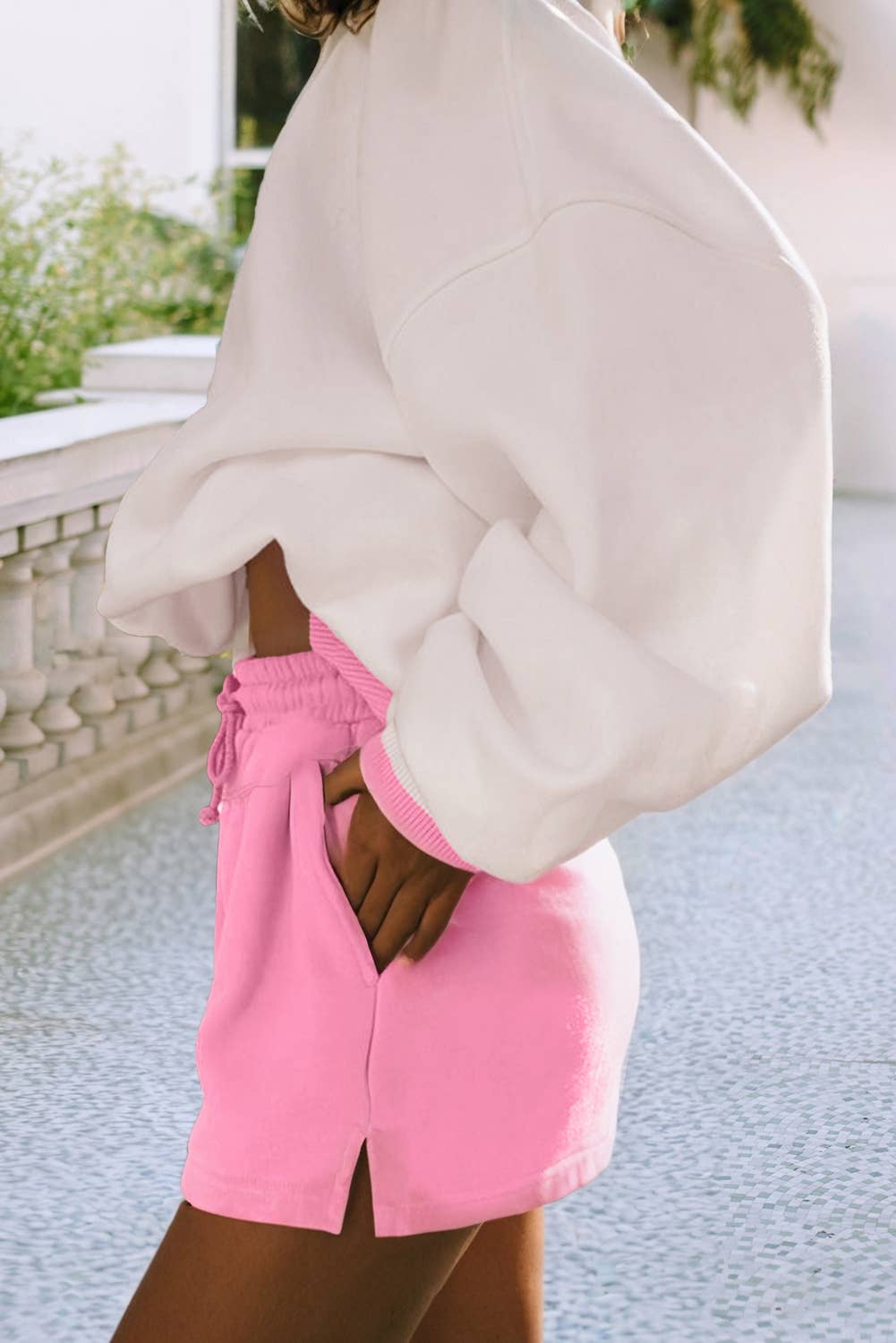 LDC Block Pullover & Shorts Set