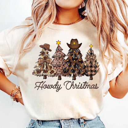 Howdy Christmas Tree Tee