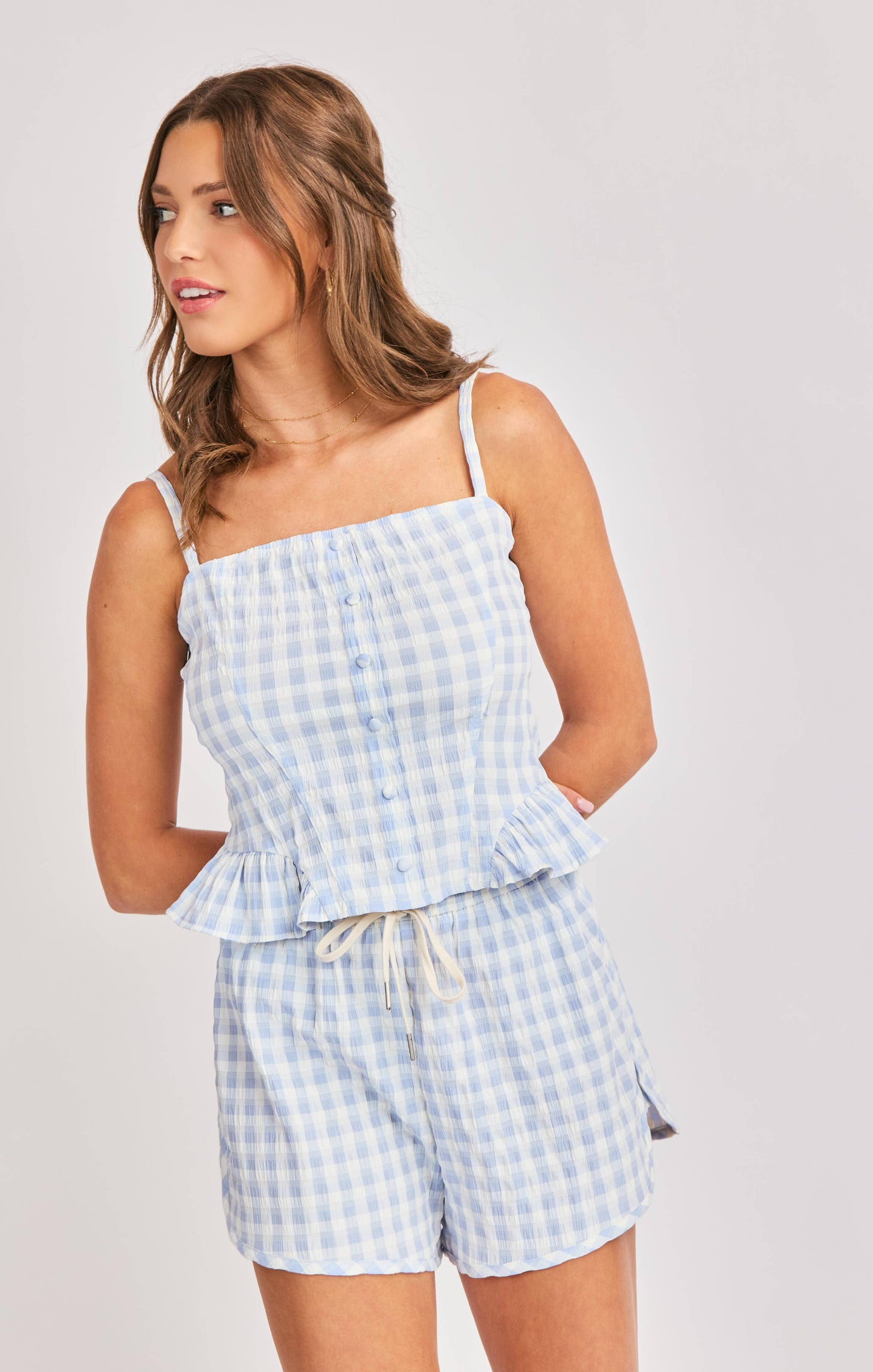 Starlet Gingham Set