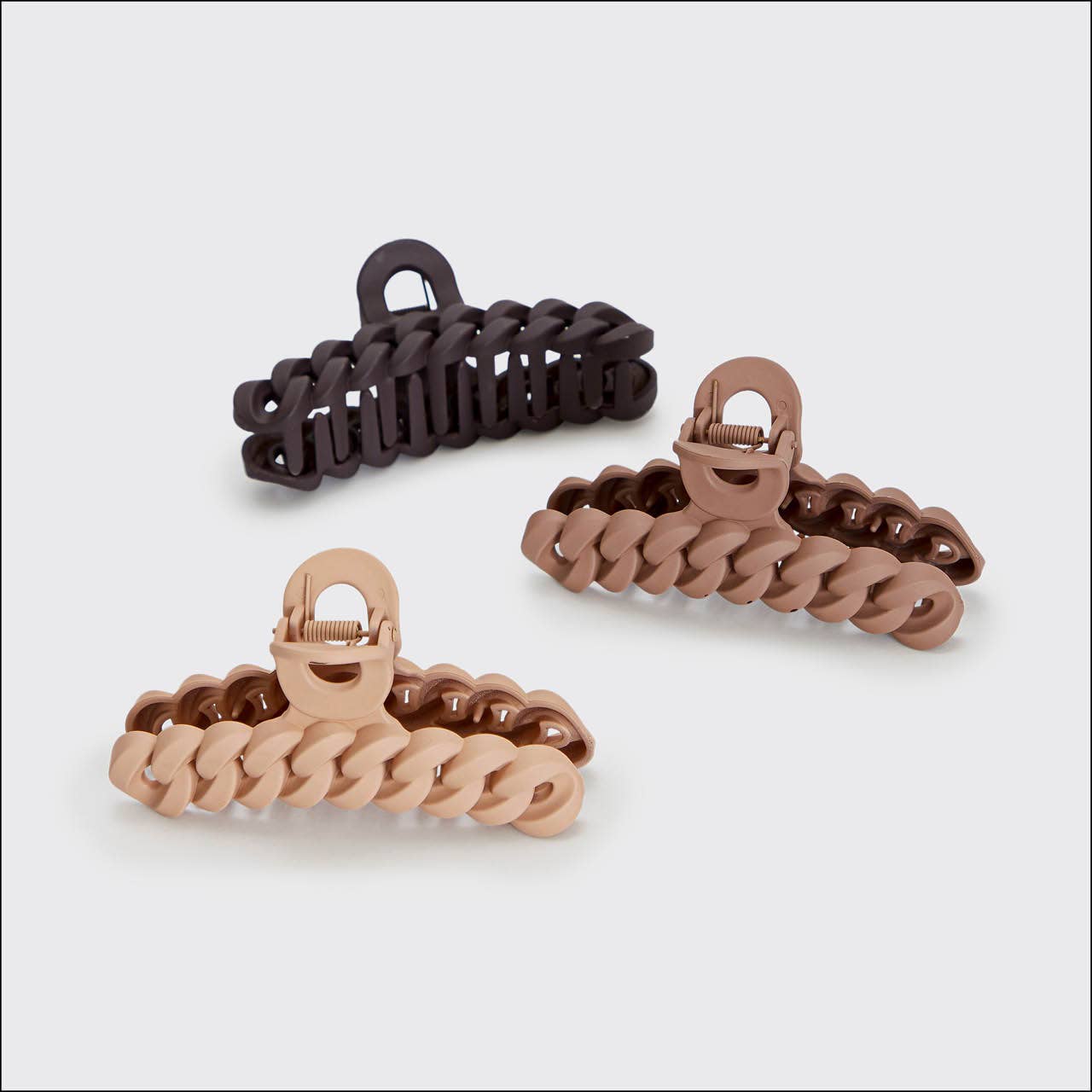 Eco-friendly Claw Clip 3pc Set