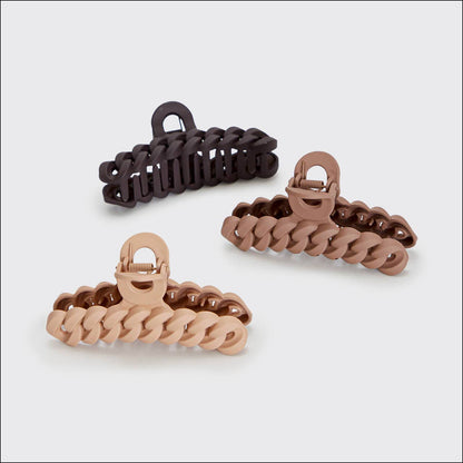 Eco-friendly Claw Clip 3pc Set