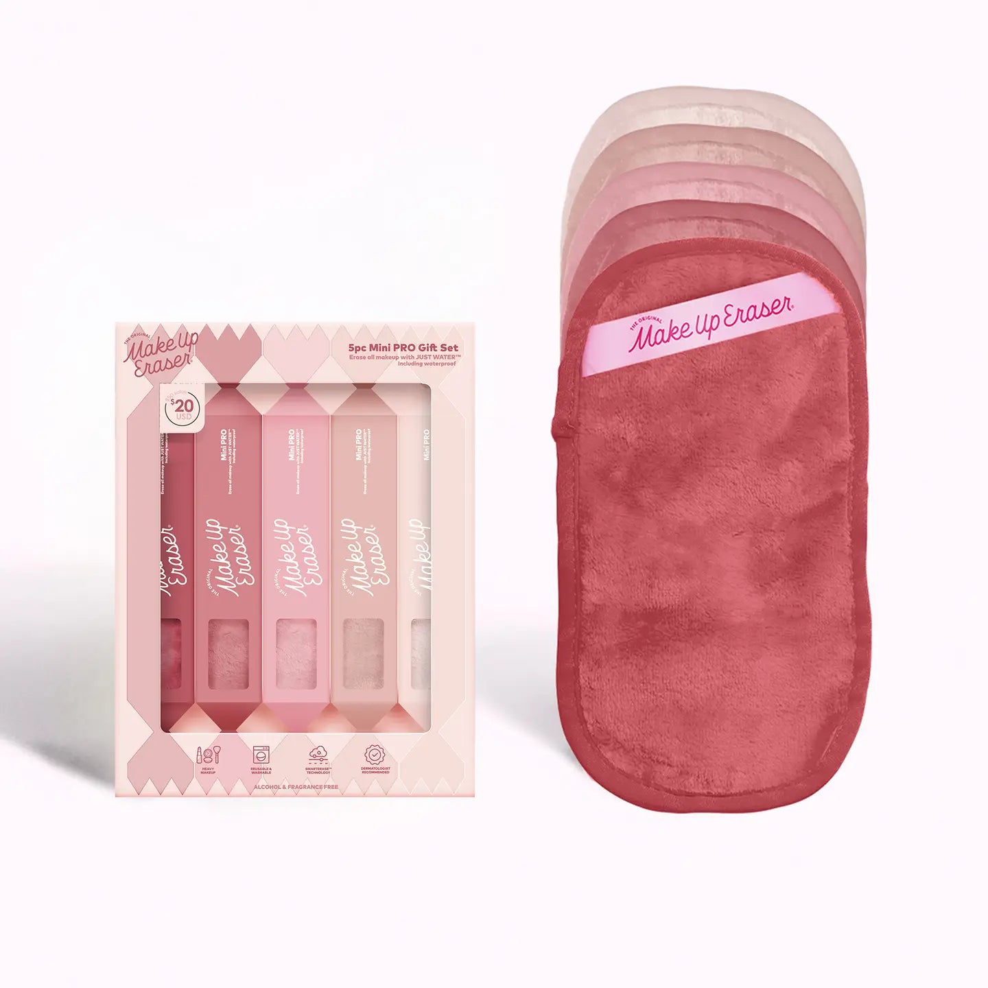 5-Piece Mini PRO Makeup Eraser Set