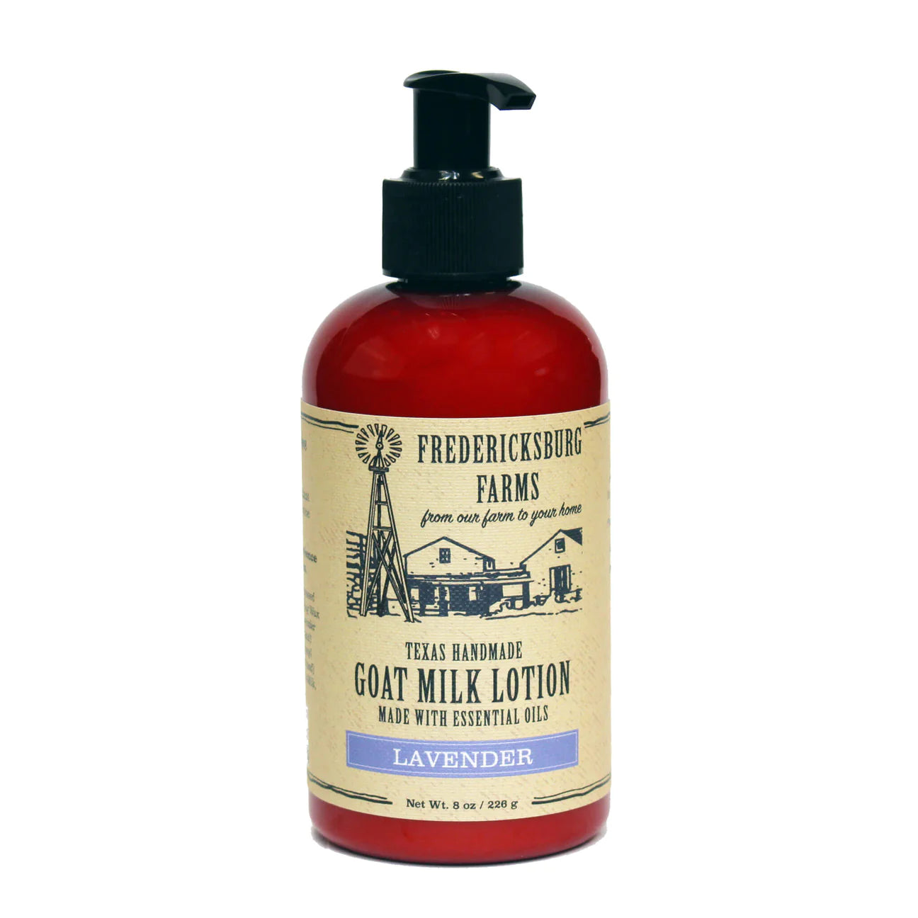 Fredericksburg Farms Goat Milk Lotion - Lavender