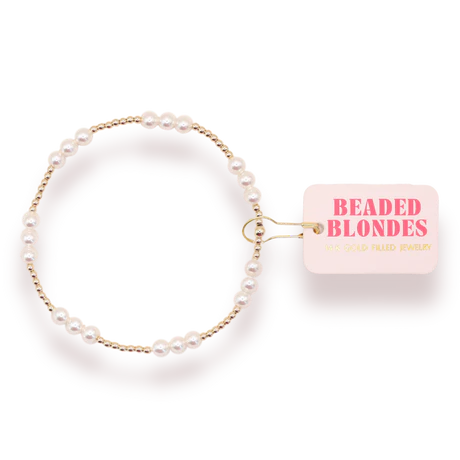 Harper Pearl Bracelet Gold