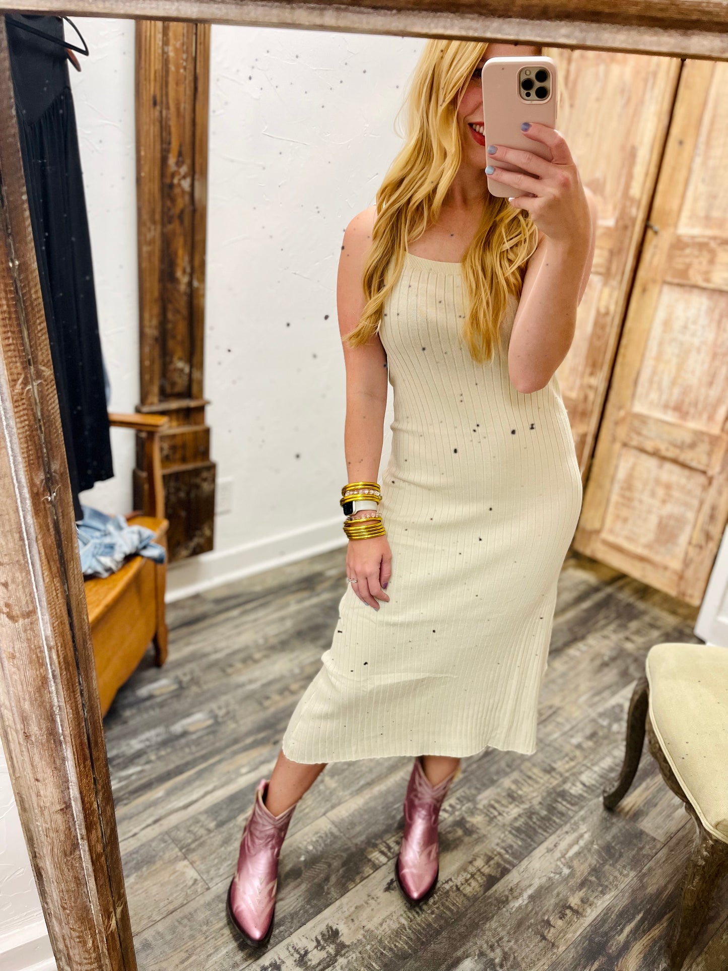 Adored By You Midi Dress
