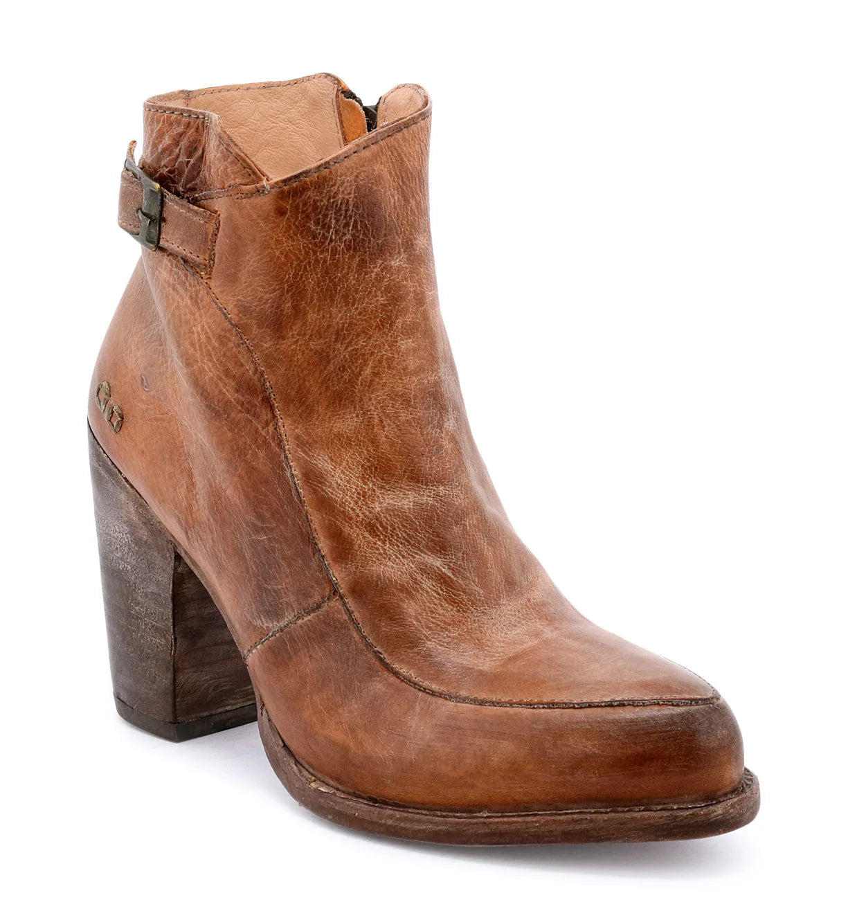 BedStu Isla Booties in Tan Rustic