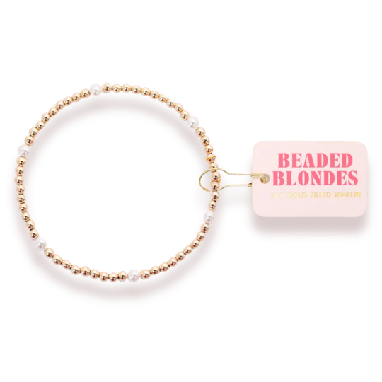 Light Purple Pearl June Bracelet