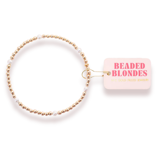 Light Purple Pearl June Bracelet