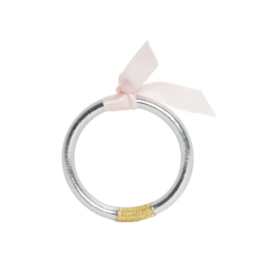 Silver Baby BuDhaGirl All Weather Bangle