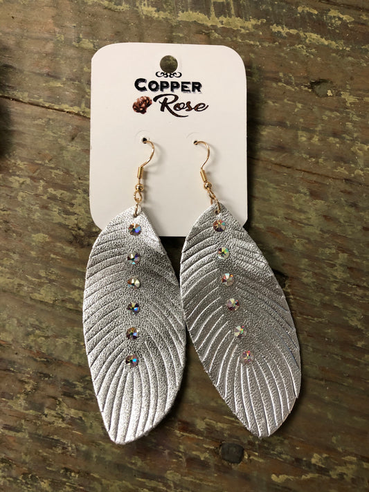 Sparkle Feather Earring